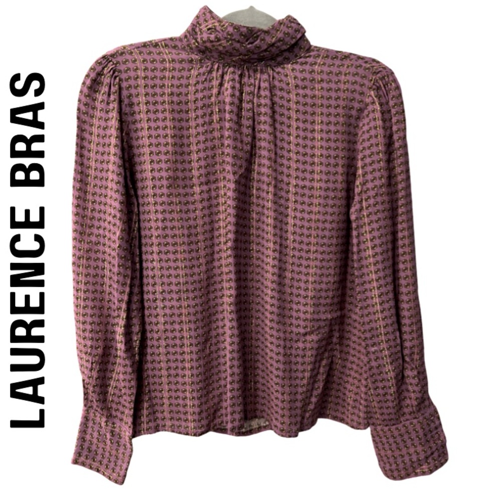 Laurence Bras purple long sleeve top